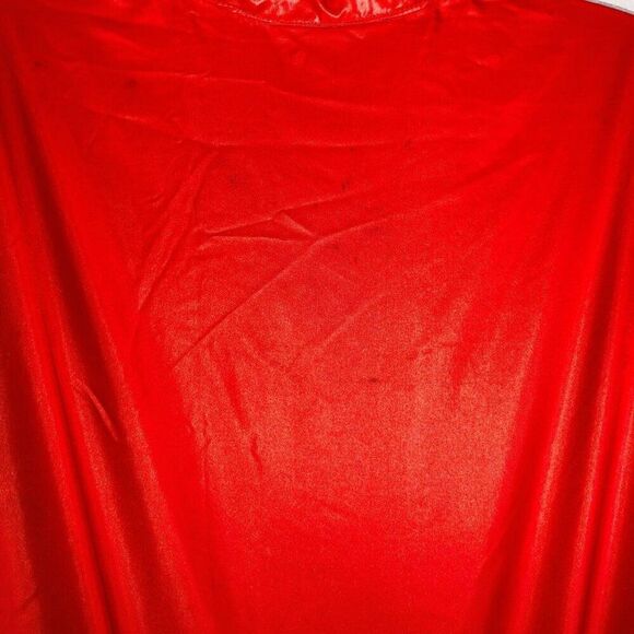 Vintage 80s Chaps Ralph Lauren Mens M Jacket Red Windbreaker Hooded Crest - Picture 4 of 9